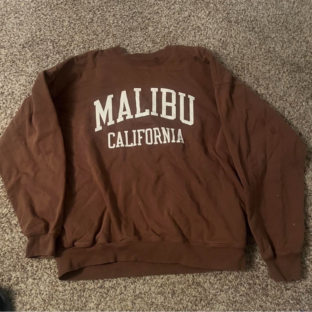 Malibu California Brown Sweater